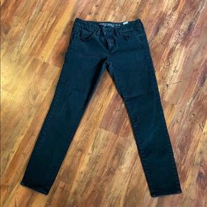 Black American Eagle Jegging